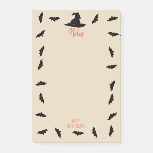 Witte Pet en vlekken | Gepersonaliseerd Post-it® Notes (Voorkant)