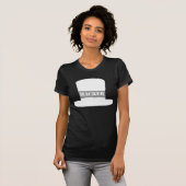 Witte Pet Hacker T-Shirt (Voorkant volledig)
