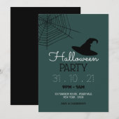 Witte Pet & Web, Halloween Party (Voorkant / Achterkant)