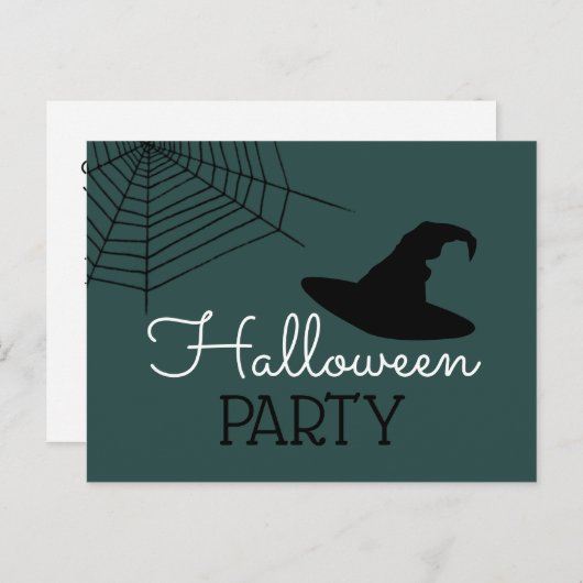 Witte Pet & Web, uitnodiging van de Partij van de  (Voorkant / Achterkant)