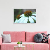 Witte petalen, ventilator (canvasafdruk) canvas afdruk (Insitu (Woonkamer))