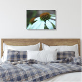 Witte petalen, ventilator (canvasafdruk) canvas afdruk (Insitu (Slaapkamer))