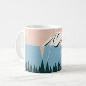 Witte Petten Koffiemok (Voorkant links)