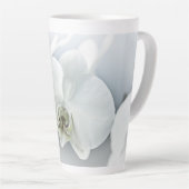 Witte Phaleonopsis Orchidee Latte Mok (Rechterhoek)