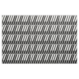 Witte Piano Keys Stof