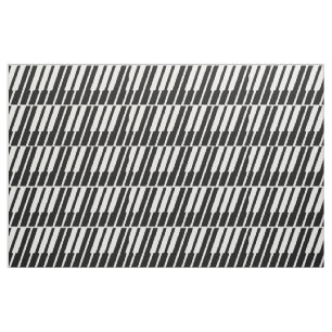 Witte Piano Keys Stof