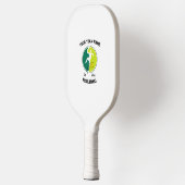 Witte Pickleball Club Team Speler Pickler Custom Paddle (Links)