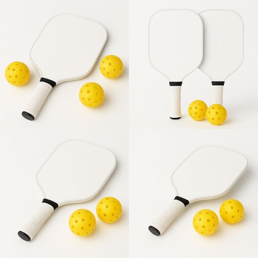 Witte pickleball peddels | Custom Cool & Schattige Paddle