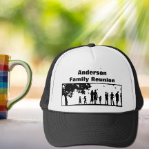 Witte Picnic grafische familiereünie | familienaam