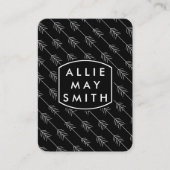 Witte pijlen visitekaartje (Voorkant)