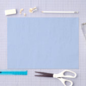 Witte pijnbomen in blauw licht — tissuepapier (Craft)