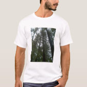 Witte pijnbomen t-shirt (Voorkant)
