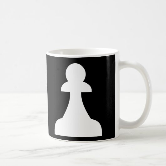 Witte pik (1/8) koffiemok (Rechts)