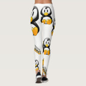 witte pinguïn leggings (Achterkant)