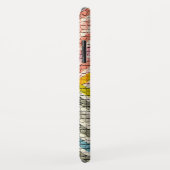 WITTE PINK GEEL GRIJS BLAUWE MOSAISCHE CHEVRONEN Case-Mate iPhone CASE (Achterkant/rechts)