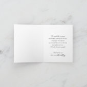 Witte Pioen 3 HerdenkingsSympathie dankt u Bedankkaart (Binnen)