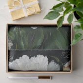 Witte Pioen Bloesem Decoupage Tissuepapier (Geschenk)