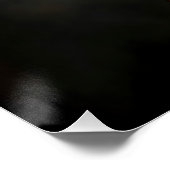 Witte pioen in bloei Botanische schilderkunst Perfect Poster (Hoek)