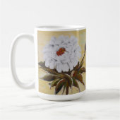 Witte Pioen Koffiemok (Links)