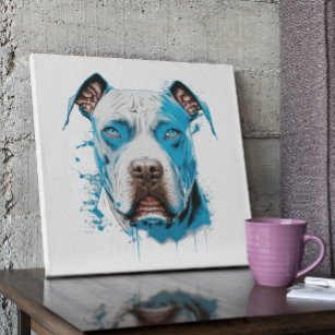 Pitbull Wanddecoratie En Kunst | Zazzle Nl