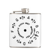 Witte Pitchpipe Heupfles (Voorkant)