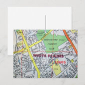 WITTE PLAINEN, NY  Briefkaart Kaart (Voorkant / Achterkant)