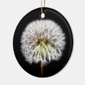 Witte Plant van de Dandelion Keramisch Ornament (Links)
