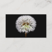 Witte Plant van de Dandelion Visitekaartje (Achterkant)