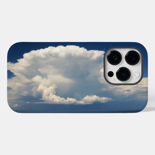 Witte Pluizige Wolk              Case-Mate iPhone Case (Achterkant (horizontaal))