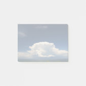 Witte Pluizige Wolk Post-it® Notes (Voorkant)