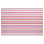 Witte, plum, bruin en rode lijnen stof (Yard (91,4 cm))