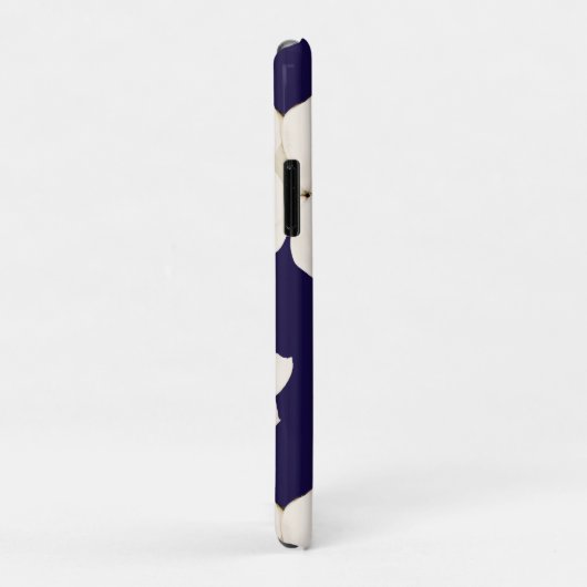 Witte Plumeria Case-Mate iPhone Case (Achterkant/rechts)