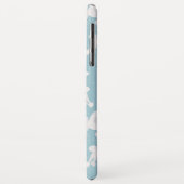 Witte poedels en bogen patroon Case-Mate iPhone case (Achterkant/links)
