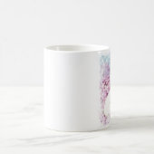 Witte poel in de Lilacs Coffee Mok Cup (Center)