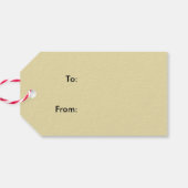 Witte Poinsettias op Donkerrood, Vrolijke Kerstmis Cadeaulabel (Achterkant Horizontaal)