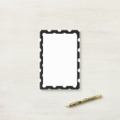 Witte Poka Stip Post-It® Notities, Notes (Op bureau)