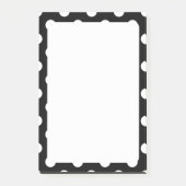 Witte Poka Stip Post-It® Notities, Notes (Voorkant)