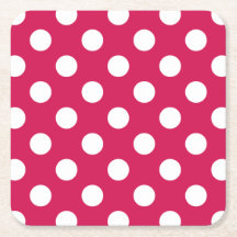 Witte polka stippen op kermis