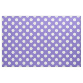Witte polkstippen op de rand stof (Fat Quarter)
