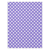 Witte polkstippen op de rand tafelkleed (Voorkant)