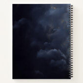 Witte pomeraanse hond notitieboek (Achterkant)