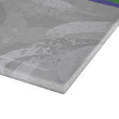 Witte pommeren Gifts & Accessoires Snijplank (Hoek)