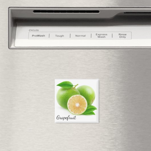 Witte pompelmoes magneet (Insitu (Vaatwasser))