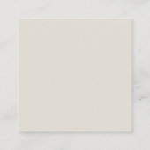 Witte Pompoen Baby Luier Raffle Informatiekaartje (Achterkant)