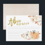 Witte Pompoen Bloemige Advies voor de aanstaande b<br><div class="desc">Witte Pompoen Bloemige Advies voor de aanstaande bruid kaart</div>