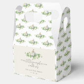 Witte Pompoen Boerderij Thema Baby shower Bedankdoosjes (Geopend)