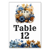 Witte Pompoen Elegante Herfst Tuin Kaart (Voorkant)