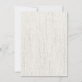 Witte Pompoen en Slingers Bewaar de Datum Save The Date (Achterkant)