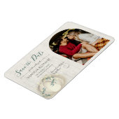 Witte Pompoen en Slingers met Foto Magneet (Linkerzijde)