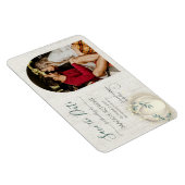 Witte Pompoen en Snoer Verlichting met Foto Magneet (Rechterzijde)